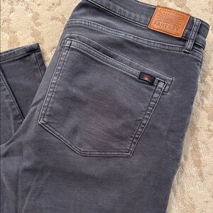 Faherty Stretch Terry 34/34 - charcoal grey- so soft!